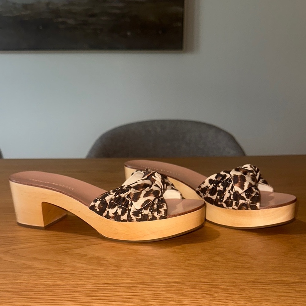 Loeffler Randall Regina Clog Heeled Sandal